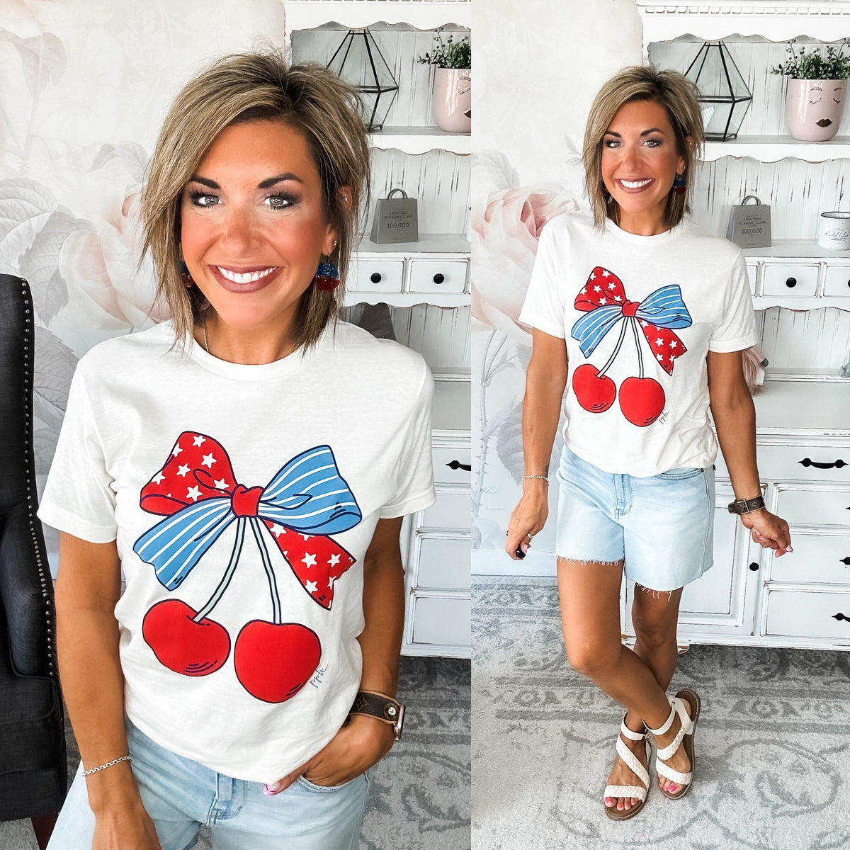 Cherry 'Merica Graphic Tee