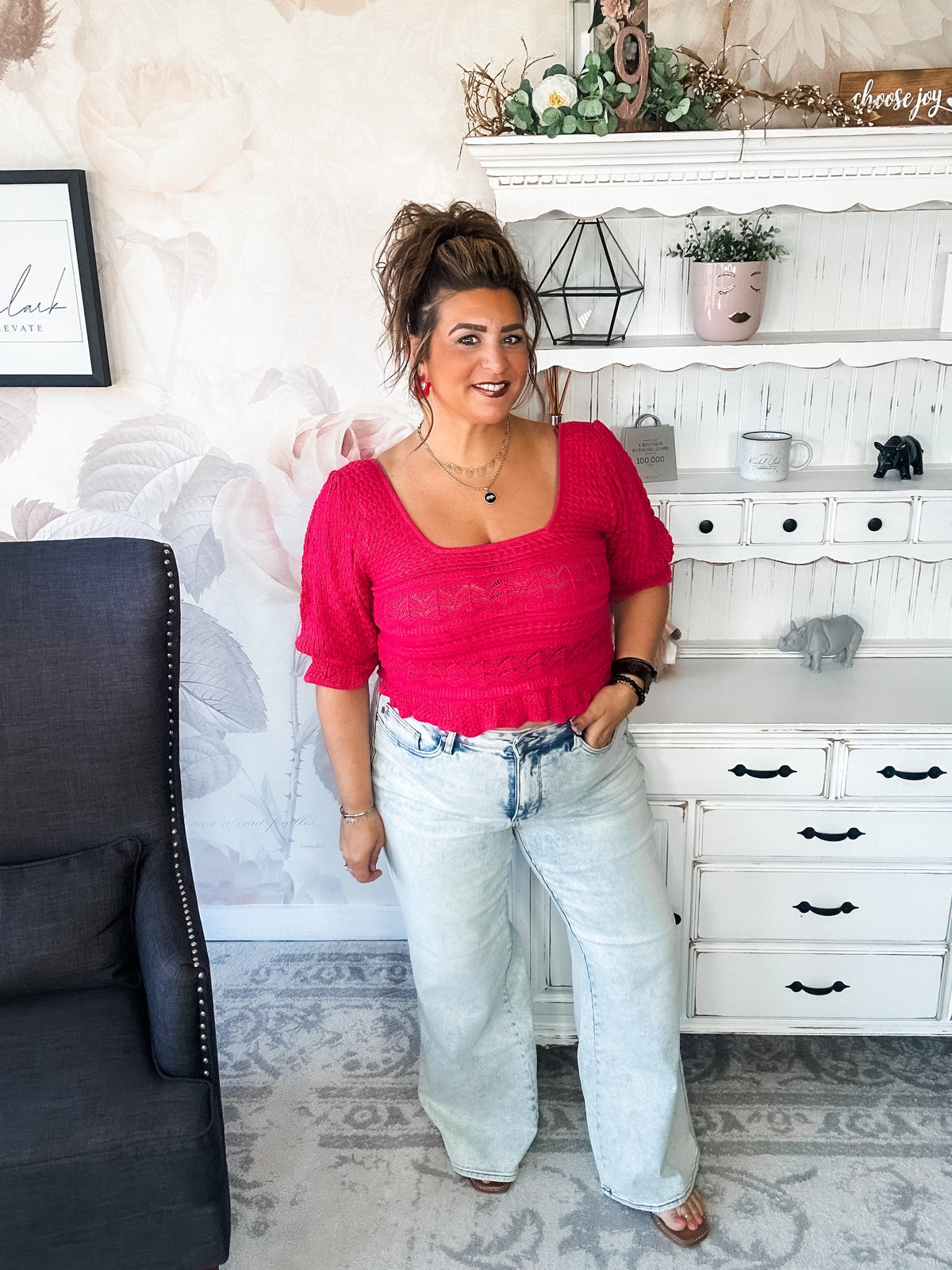 Feel You Fallin' Crochet Top