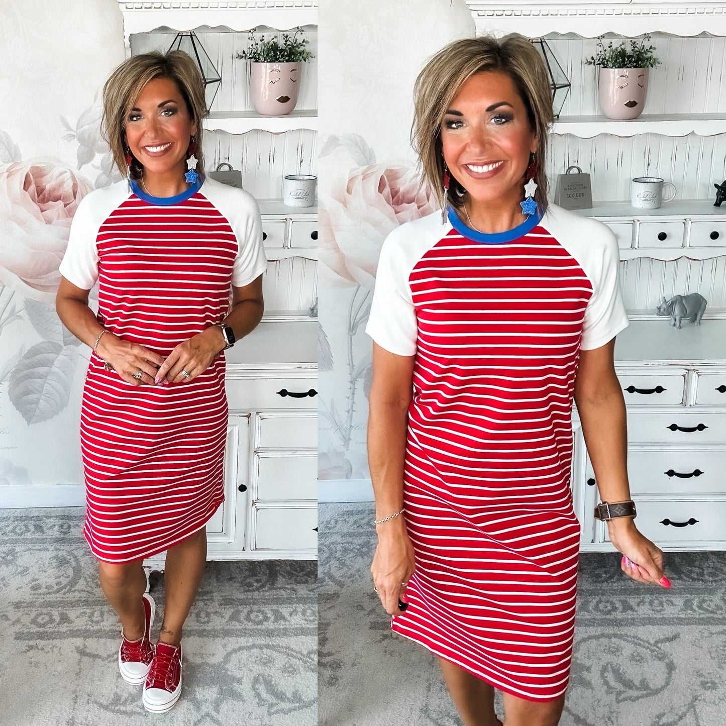 Ampersand Avenue Ollie Dress - Baby You're A Firework
