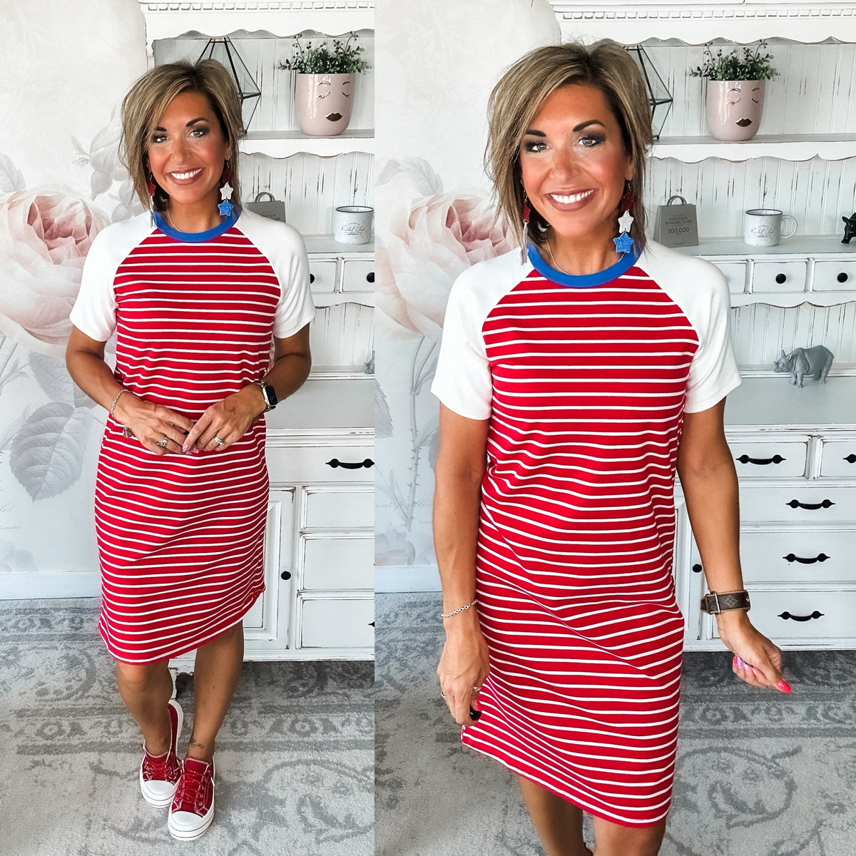 Ampersand Avenue Ollie Dress - Baby You're A Firework