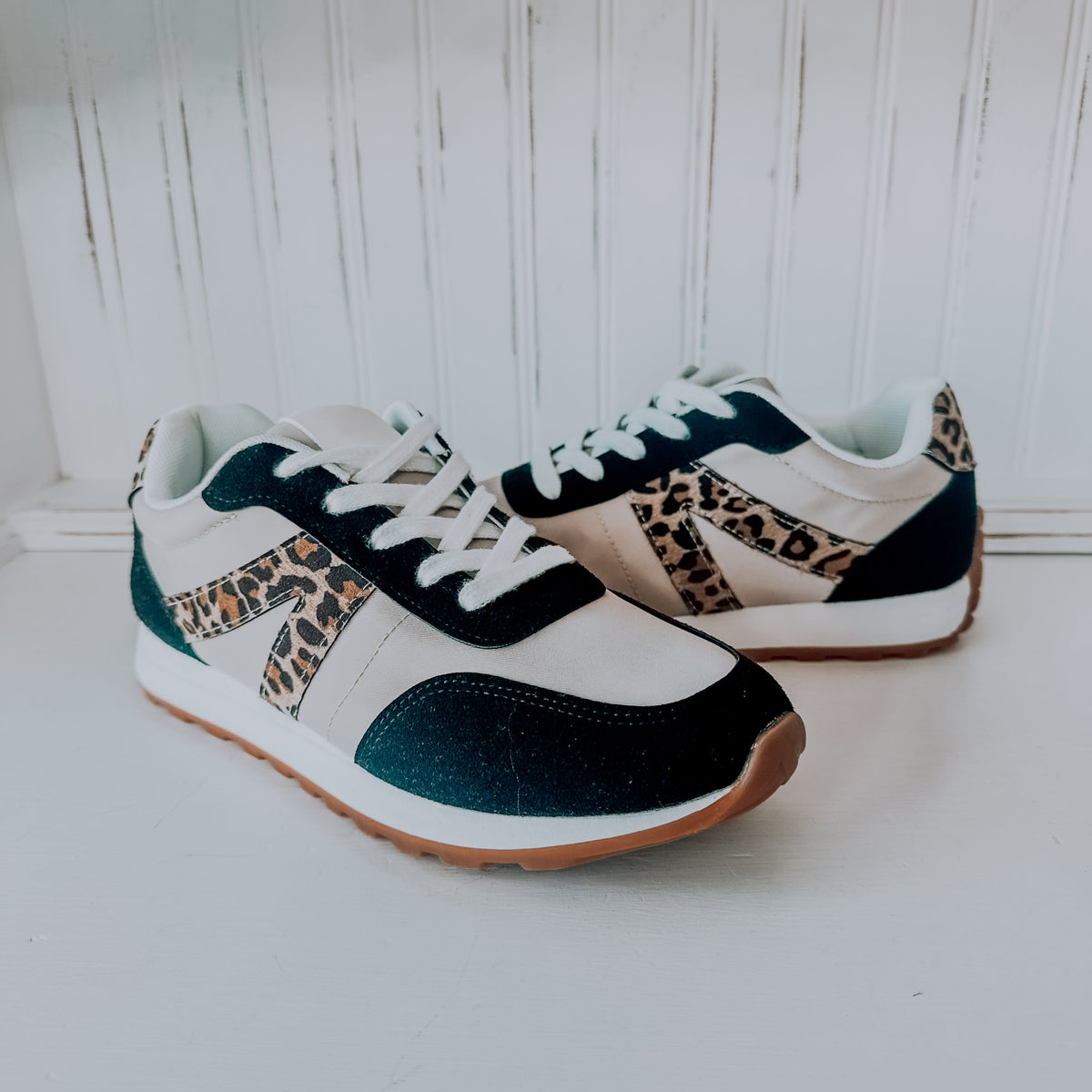 Joel Sneaker - Black Leopard