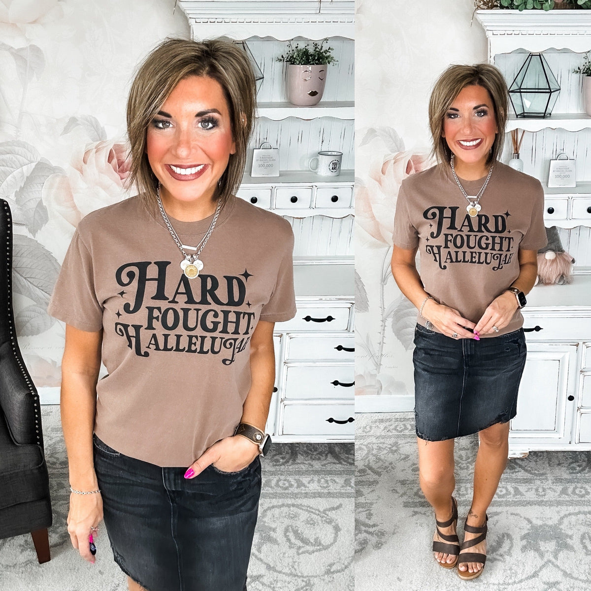 Hard Fought Hallelujah Graphic Tee