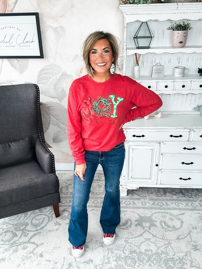 Joy Long Sleeve Graphic Tee
