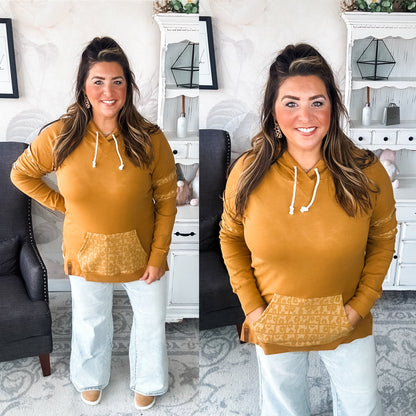 Ampersand Avenue SideSlit Hoodie - Made For You
