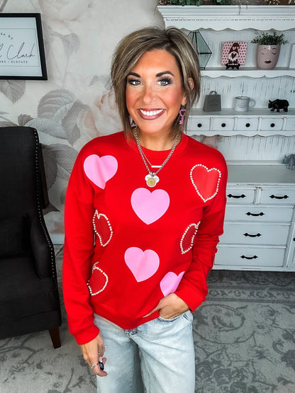 Hearts Of Love Sweatshirt