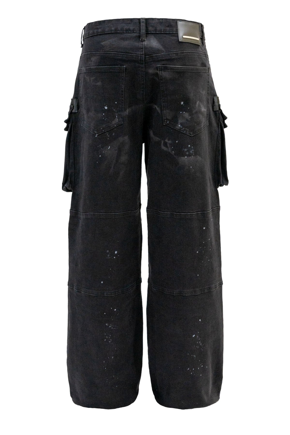 Men's Y2k Wide Fit Utility Baggy Denim Pants