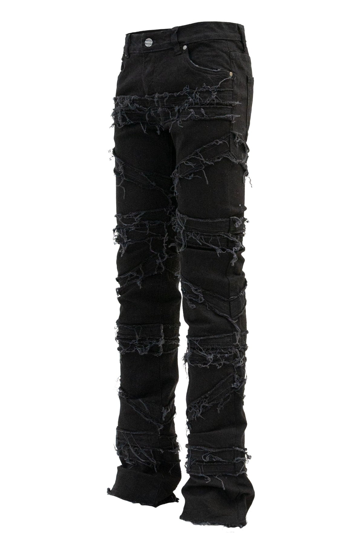 Men's Stacked Crossover Denim Jeans