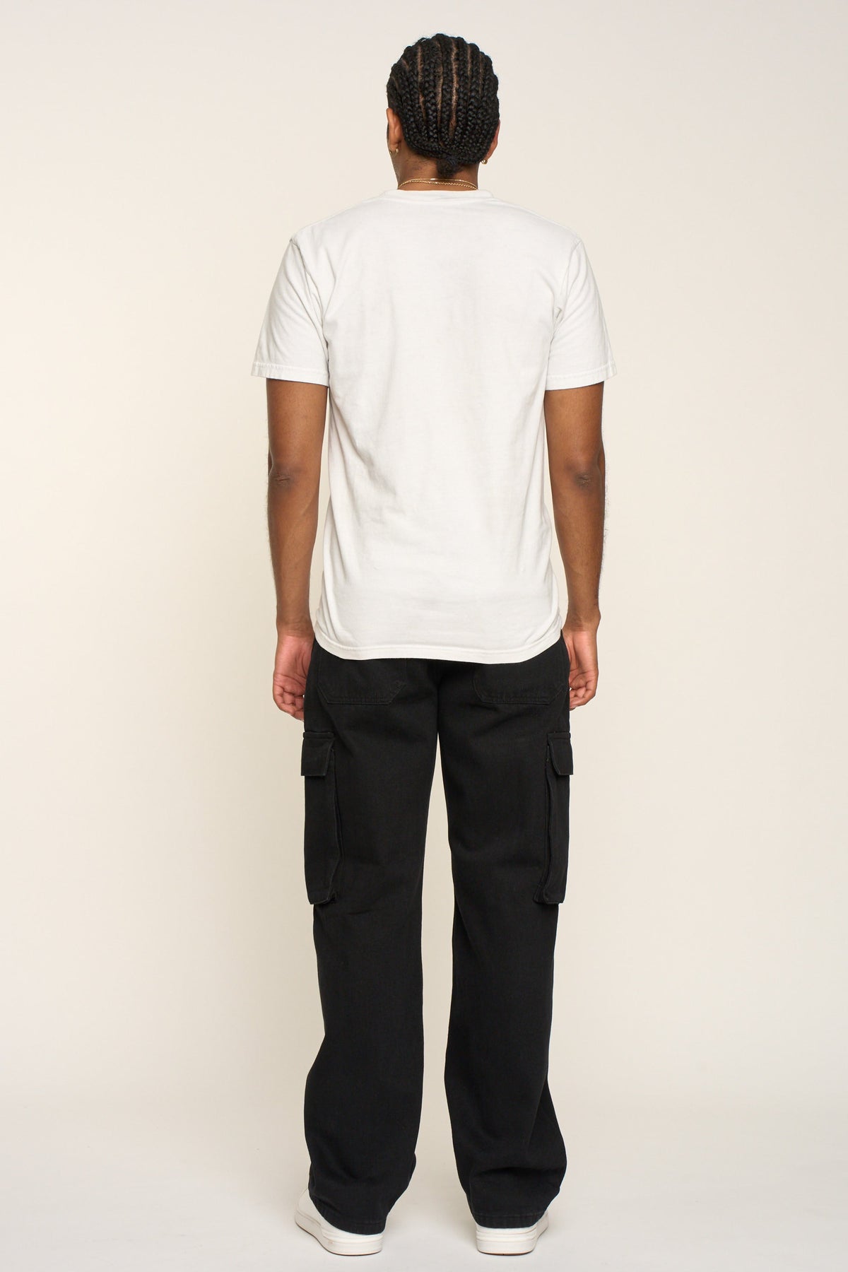 Baggy Fit Cargo Denim Jeans
