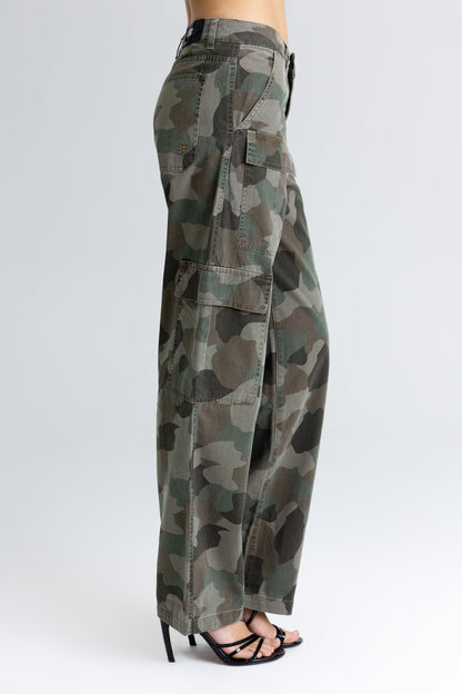 Chase Camo Baggy Wide Cargos