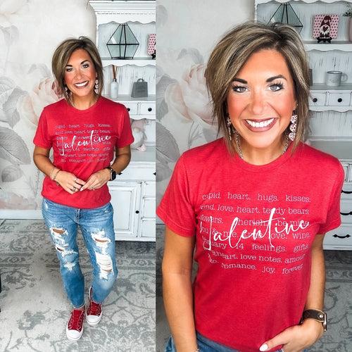 All Things Valentine's Graphic Tee