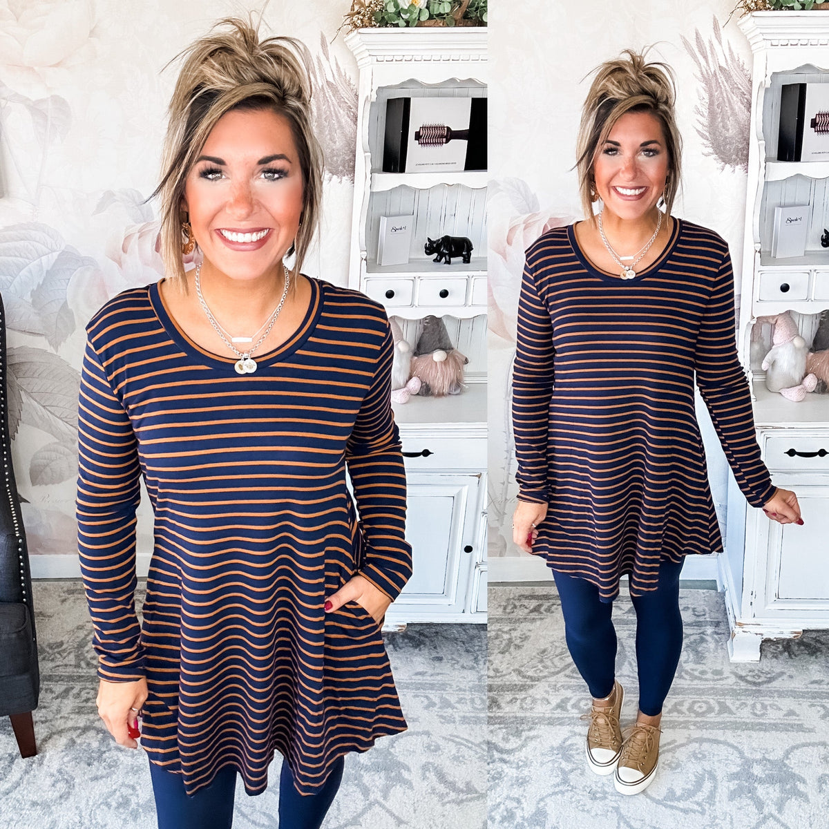 Come Hang Out Striped Dress