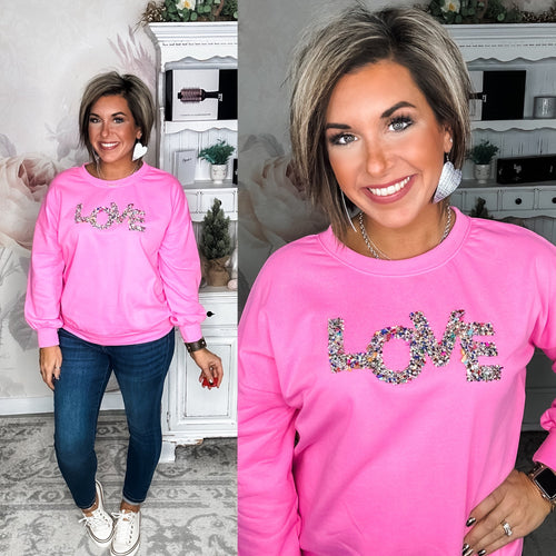 Love Rocks Pullover Top