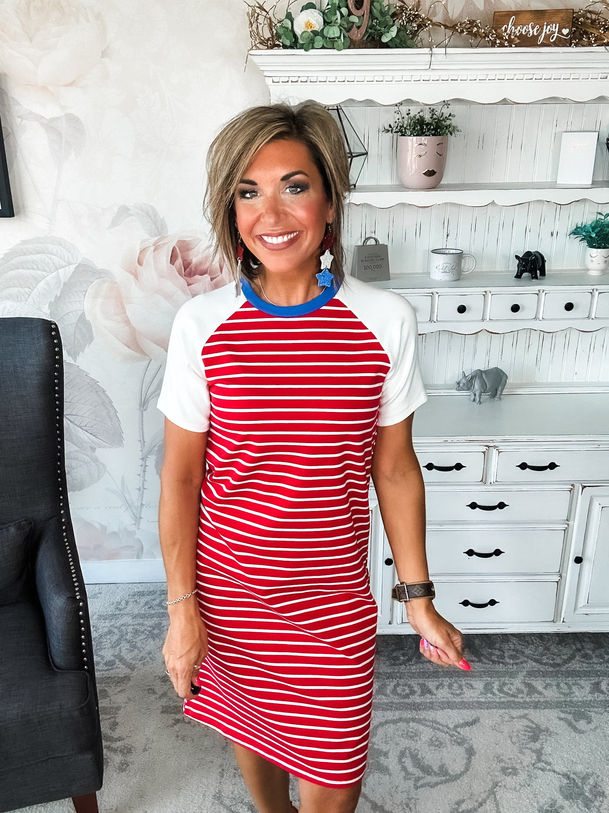 Ampersand Avenue Ollie Dress - Baby You're A Firework