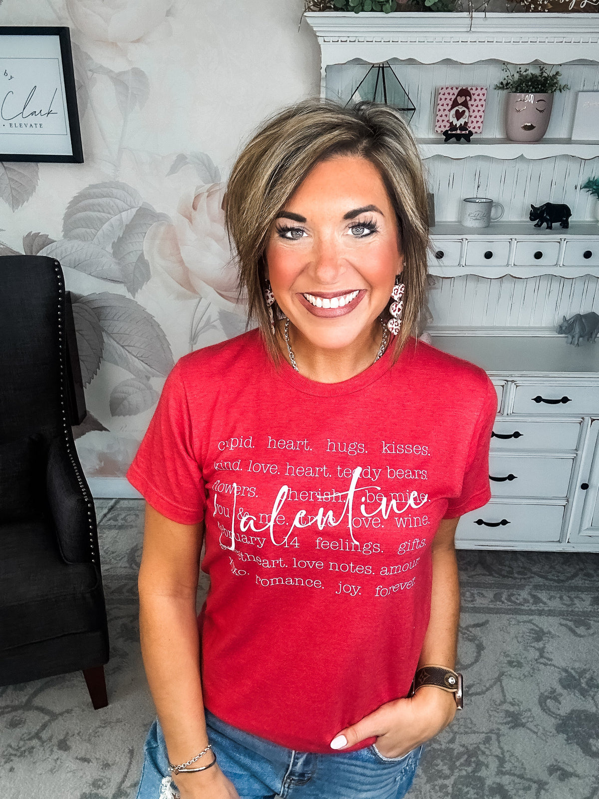 All Things Valentine's Graphic Tee