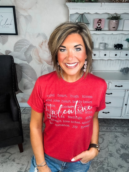 All Things Valentine's Graphic Tee