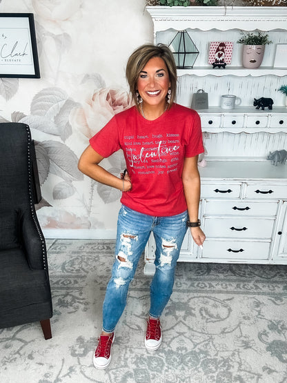 All Things Valentine's Graphic Tee