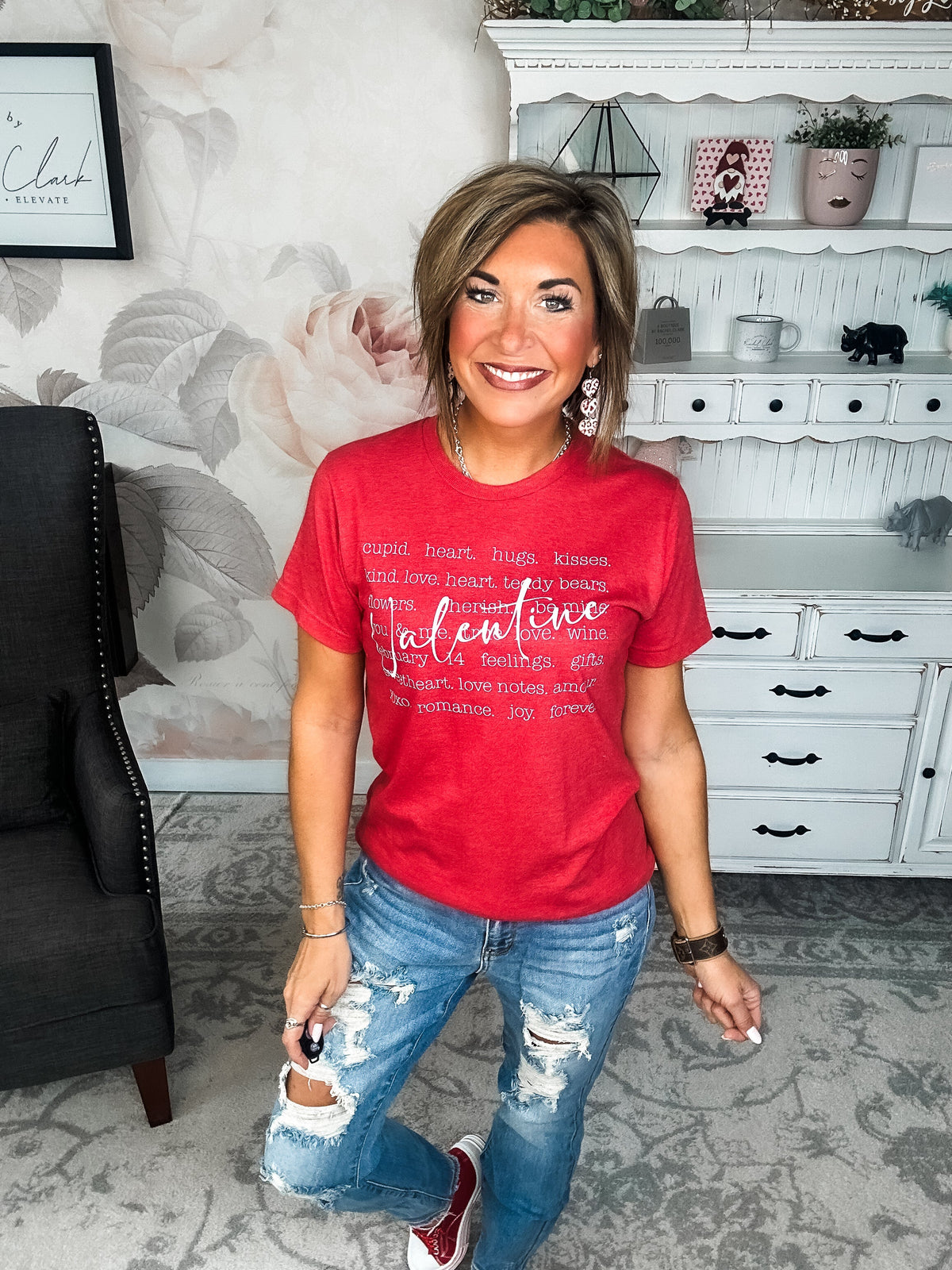 All Things Valentine's Graphic Tee