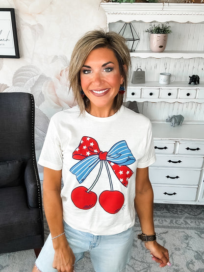 Cherry 'Merica Graphic Tee