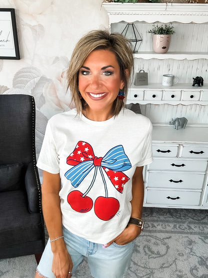 Cherry 'Merica Graphic Tee