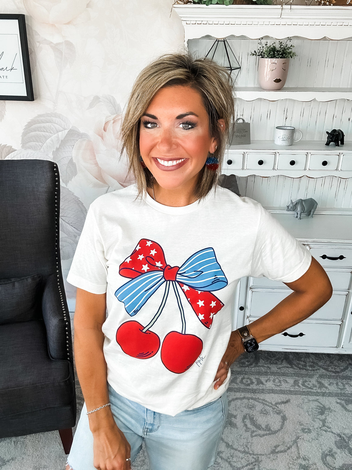 Cherry 'Merica Graphic Tee