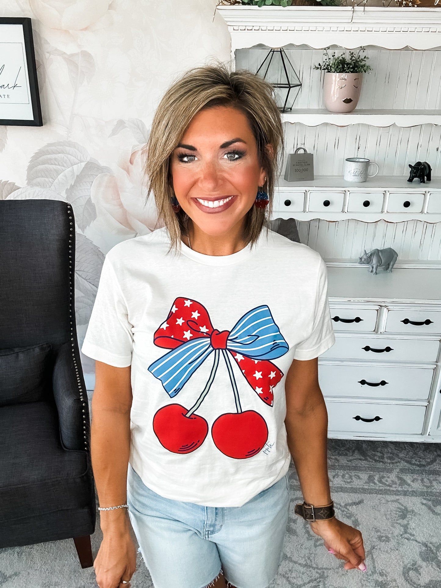 Cherry 'Merica Graphic Tee