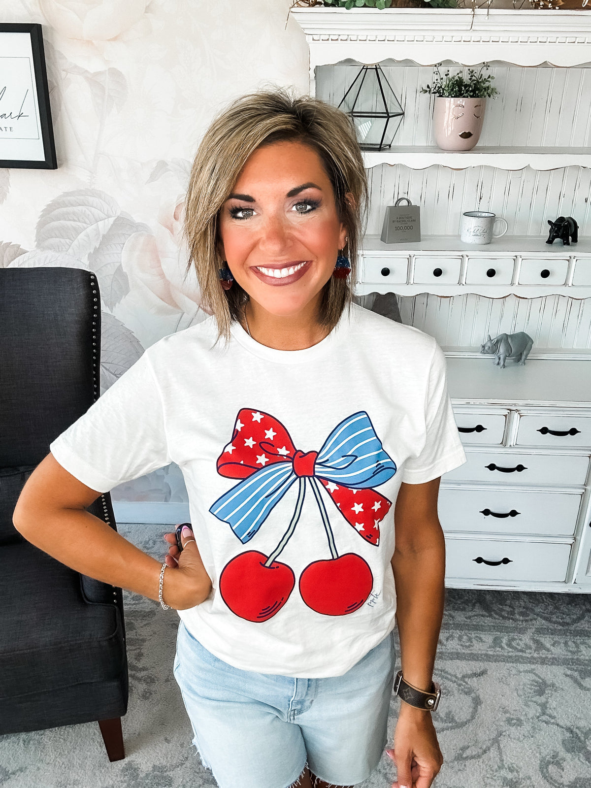 Cherry 'Merica Graphic Tee