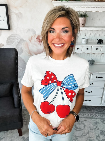 Cherry 'Merica Graphic Tee