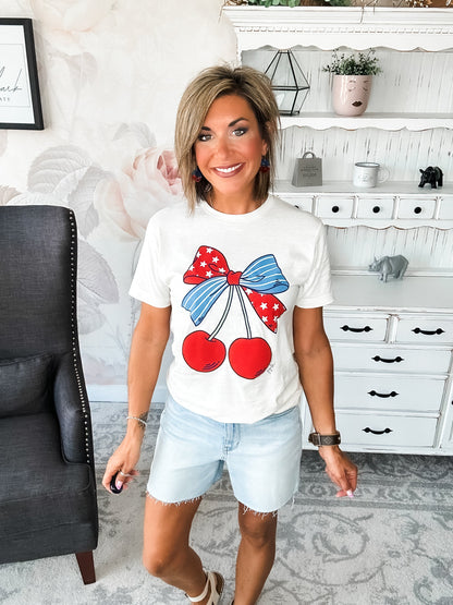 Cherry 'Merica Graphic Tee