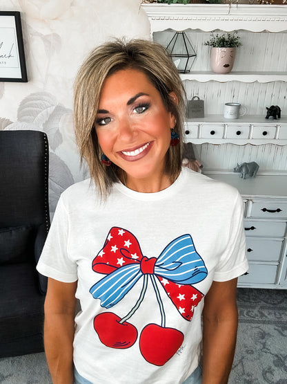 Cherry 'Merica Graphic Tee