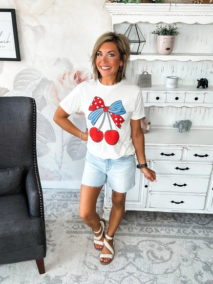 Cherry 'Merica Graphic Tee