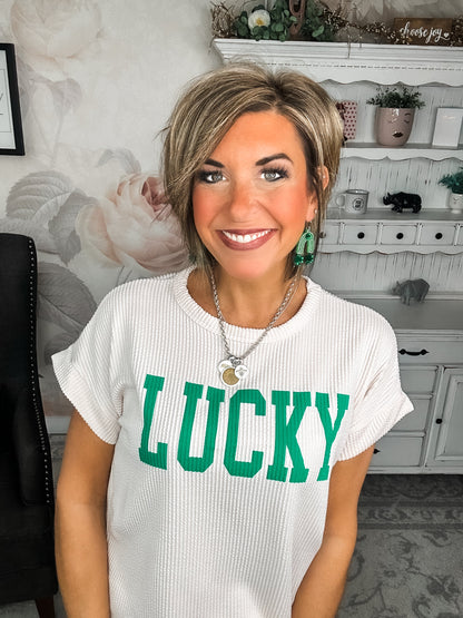 Bet Your Lucky Shamrocks Top