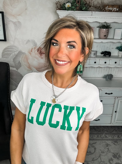 Bet Your Lucky Shamrocks Top