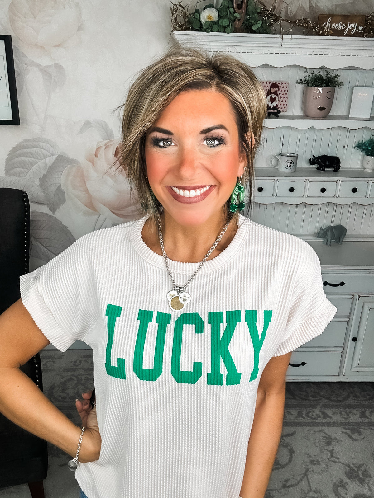 Bet Your Lucky Shamrocks Top