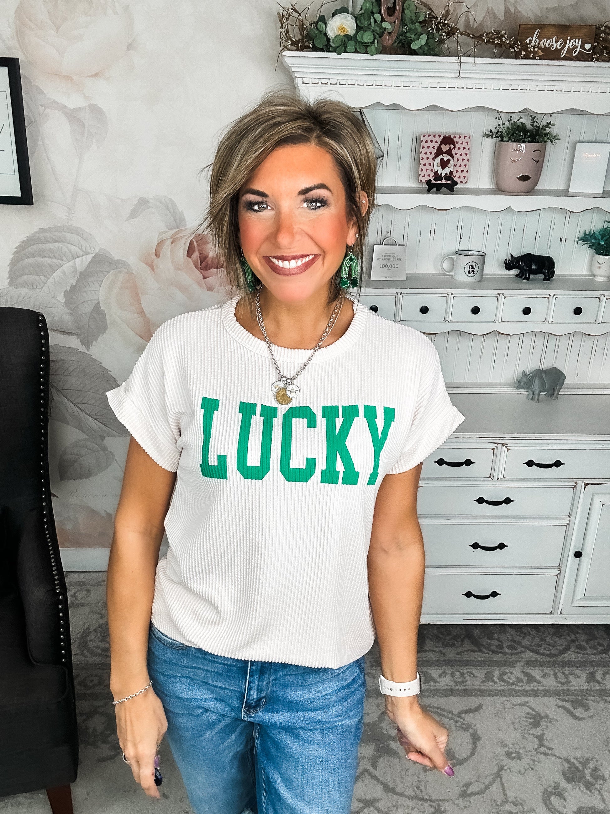 Bet Your Lucky Shamrocks Top