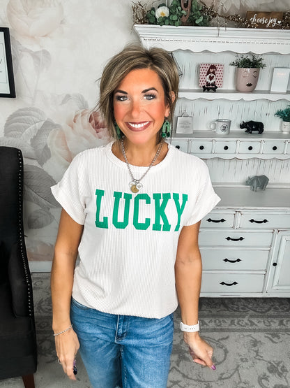 Bet Your Lucky Shamrocks Top