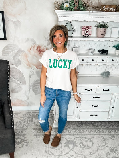 Bet Your Lucky Shamrocks Top