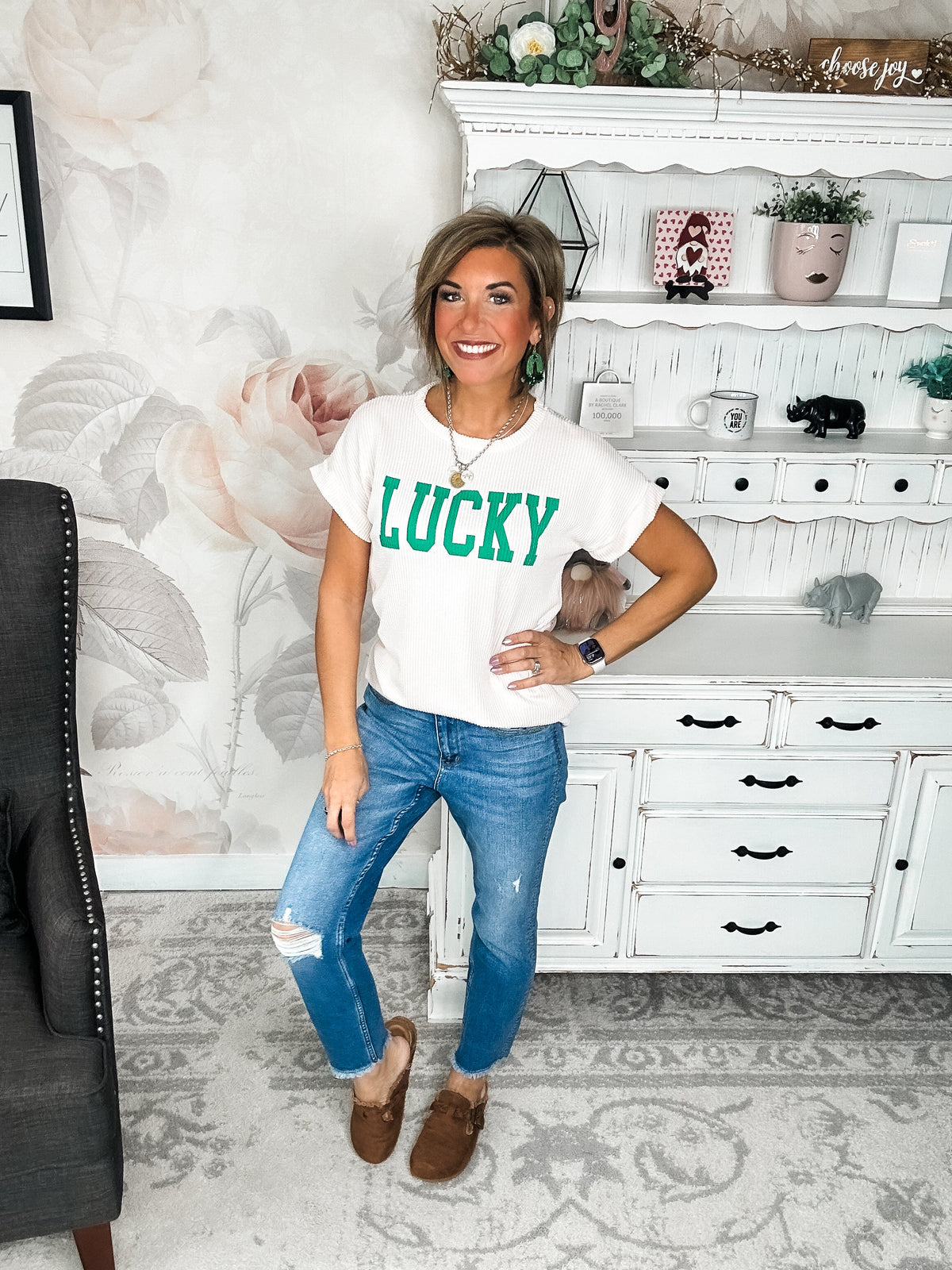 Bet Your Lucky Shamrocks Top