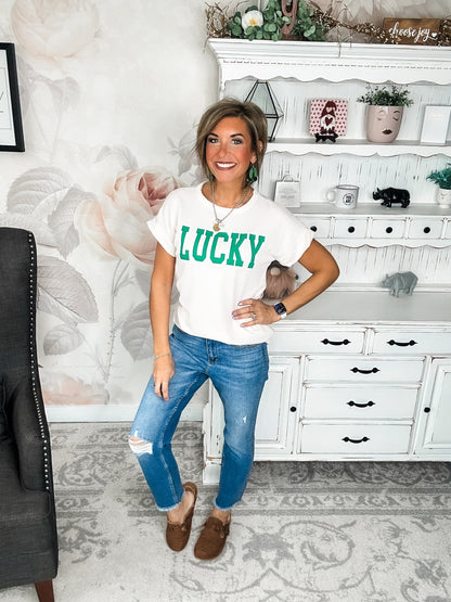 Bet Your Lucky Shamrocks Top