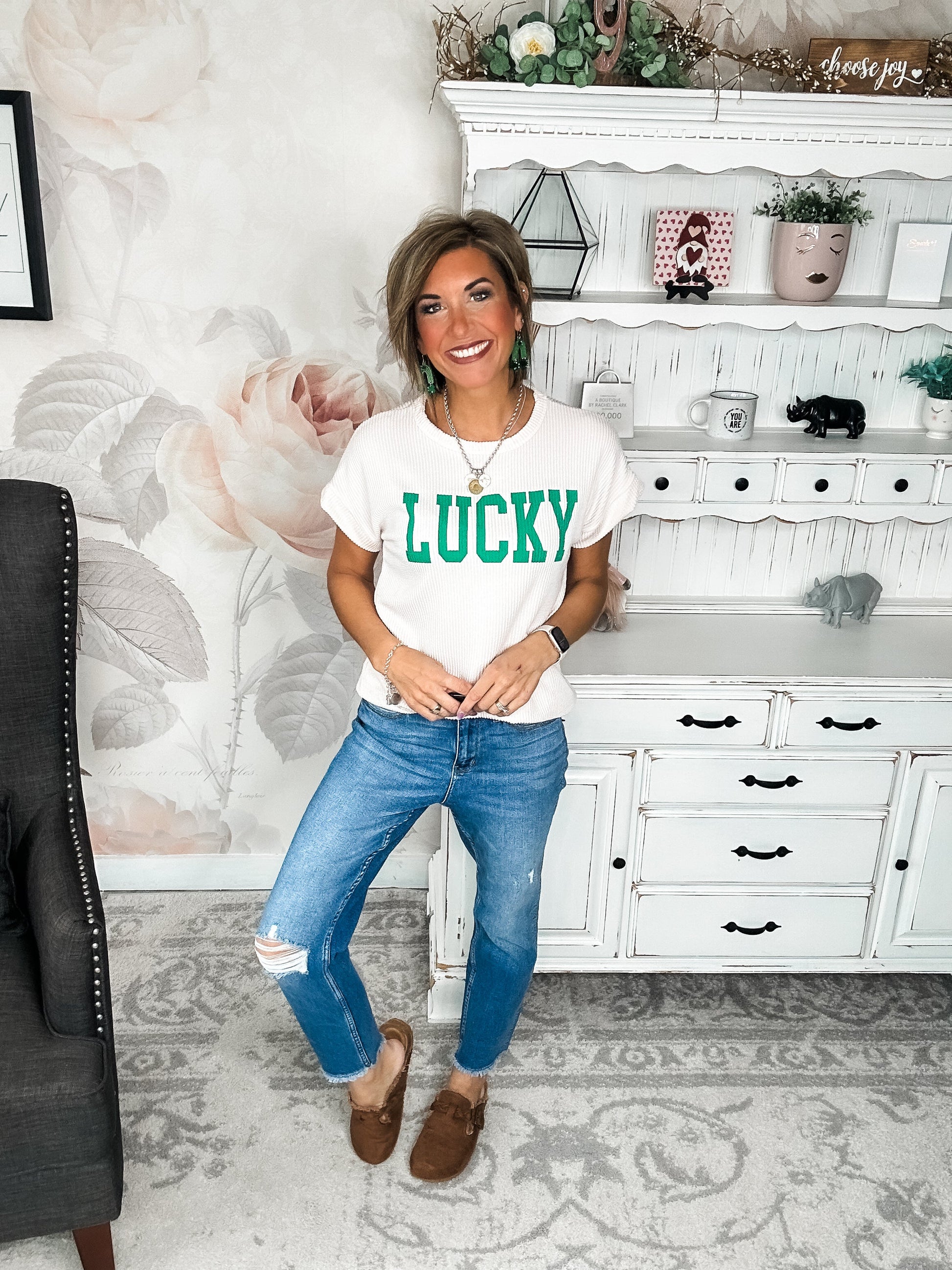 Bet Your Lucky Shamrocks Top
