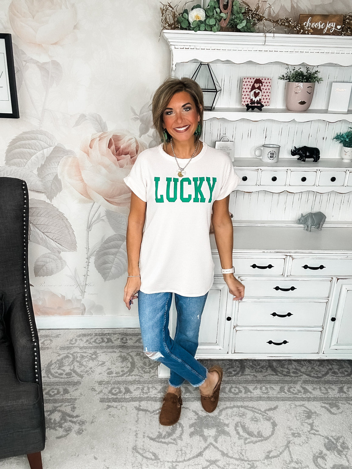 Bet Your Lucky Shamrocks Top