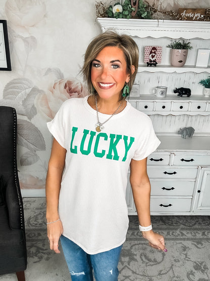 Bet Your Lucky Shamrocks Top
