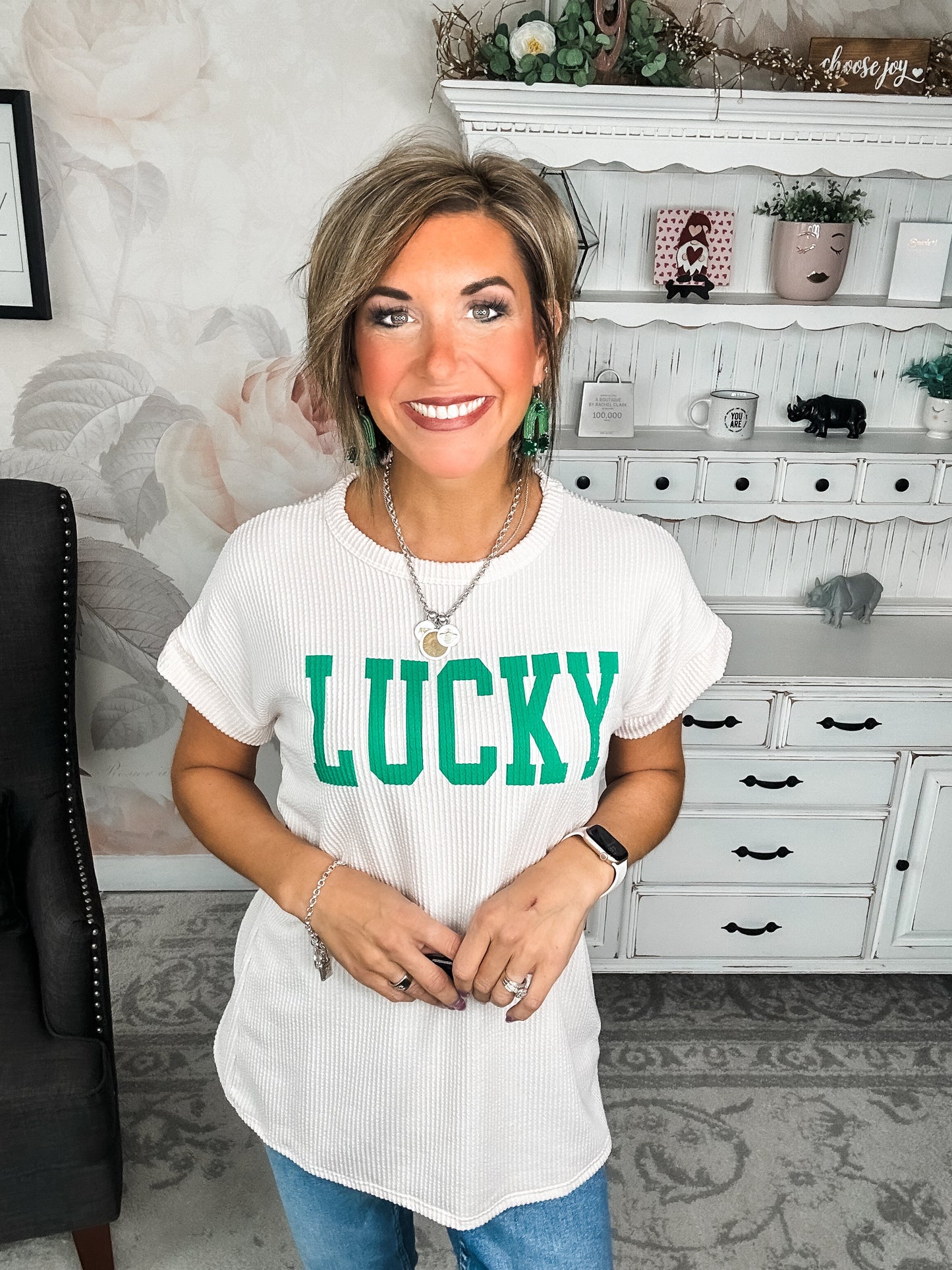 Bet Your Lucky Shamrocks Top