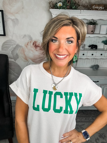 Bet Your Lucky Shamrocks Top