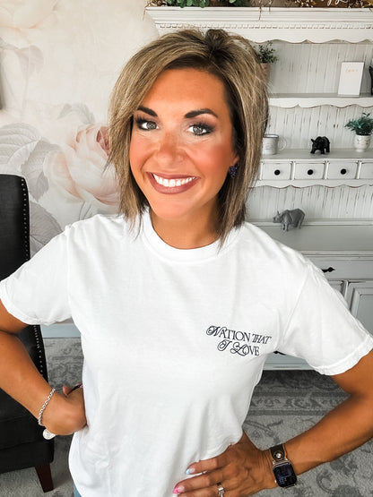 America The BOWtiful Graphic Tee