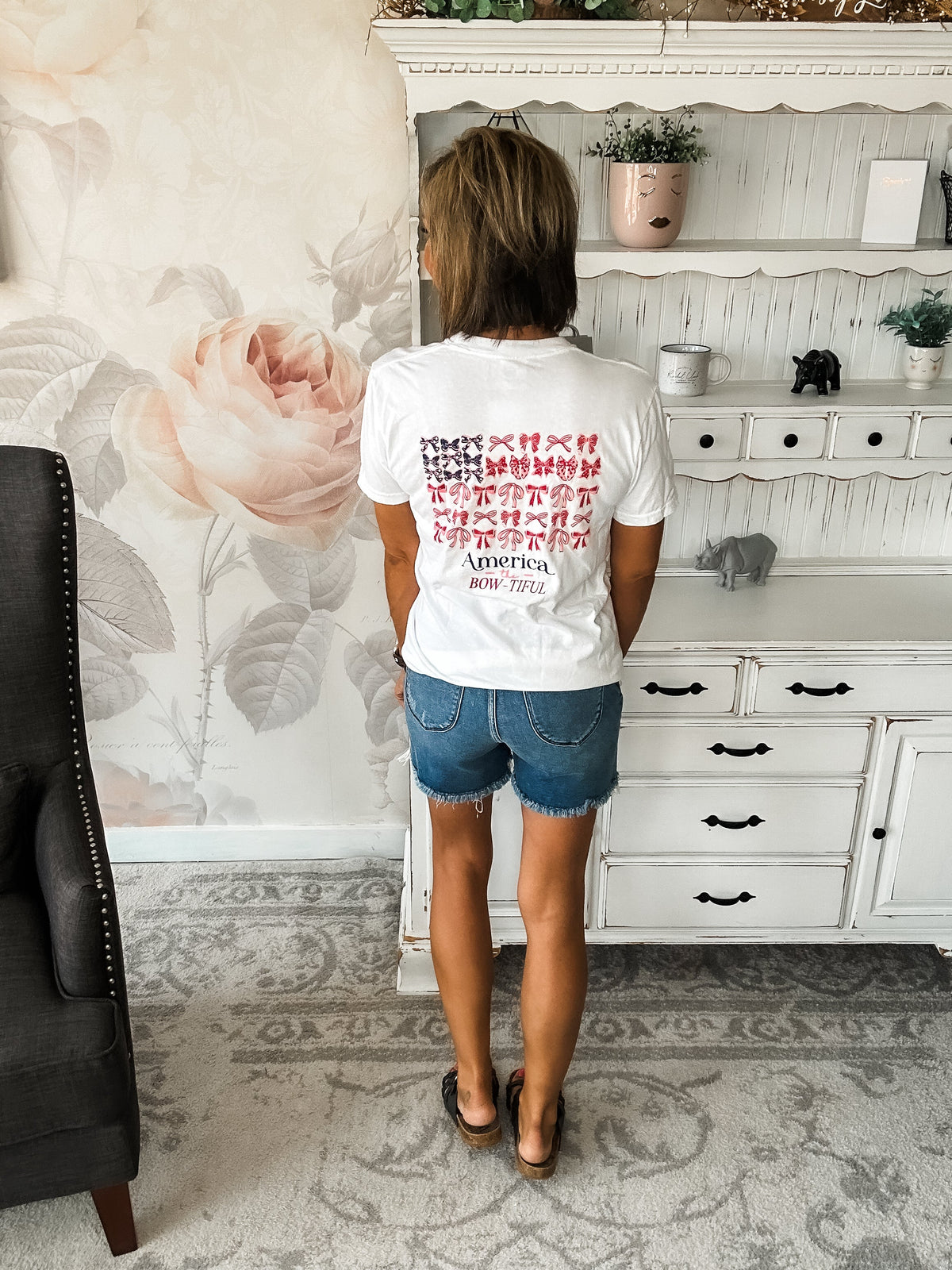 America The BOWtiful Graphic Tee