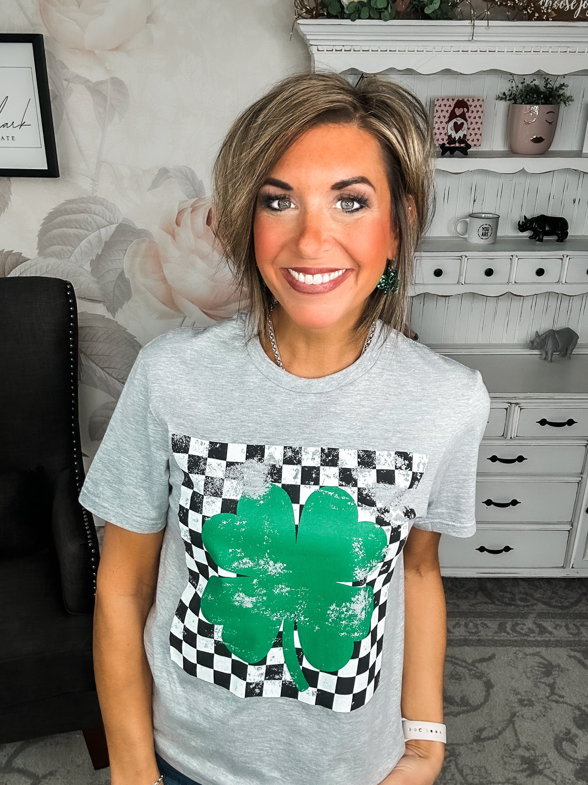 Check Your Shamrocks Graphic Tee