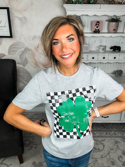 Check Your Shamrocks Graphic Tee