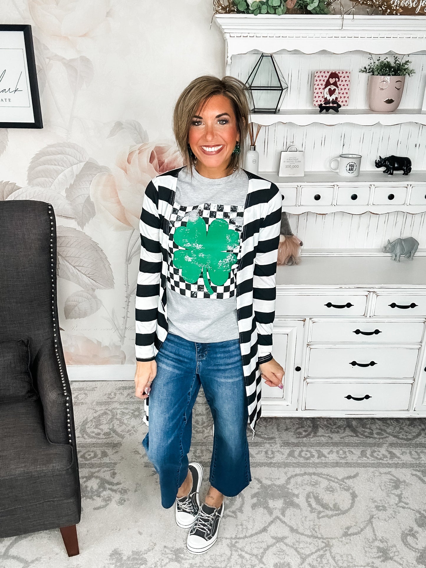 Check Your Shamrocks Graphic Tee