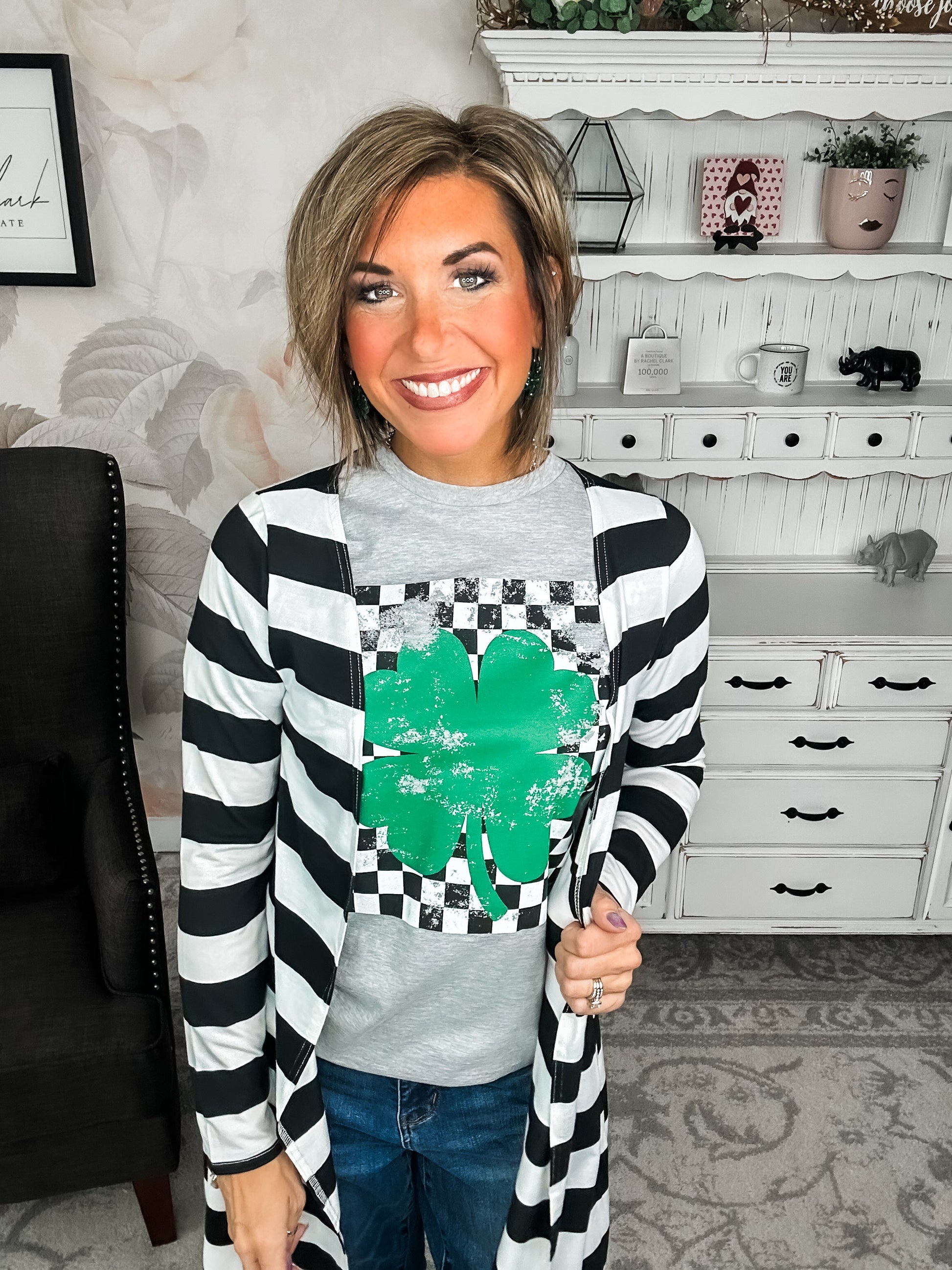 Check Your Shamrocks Graphic Tee