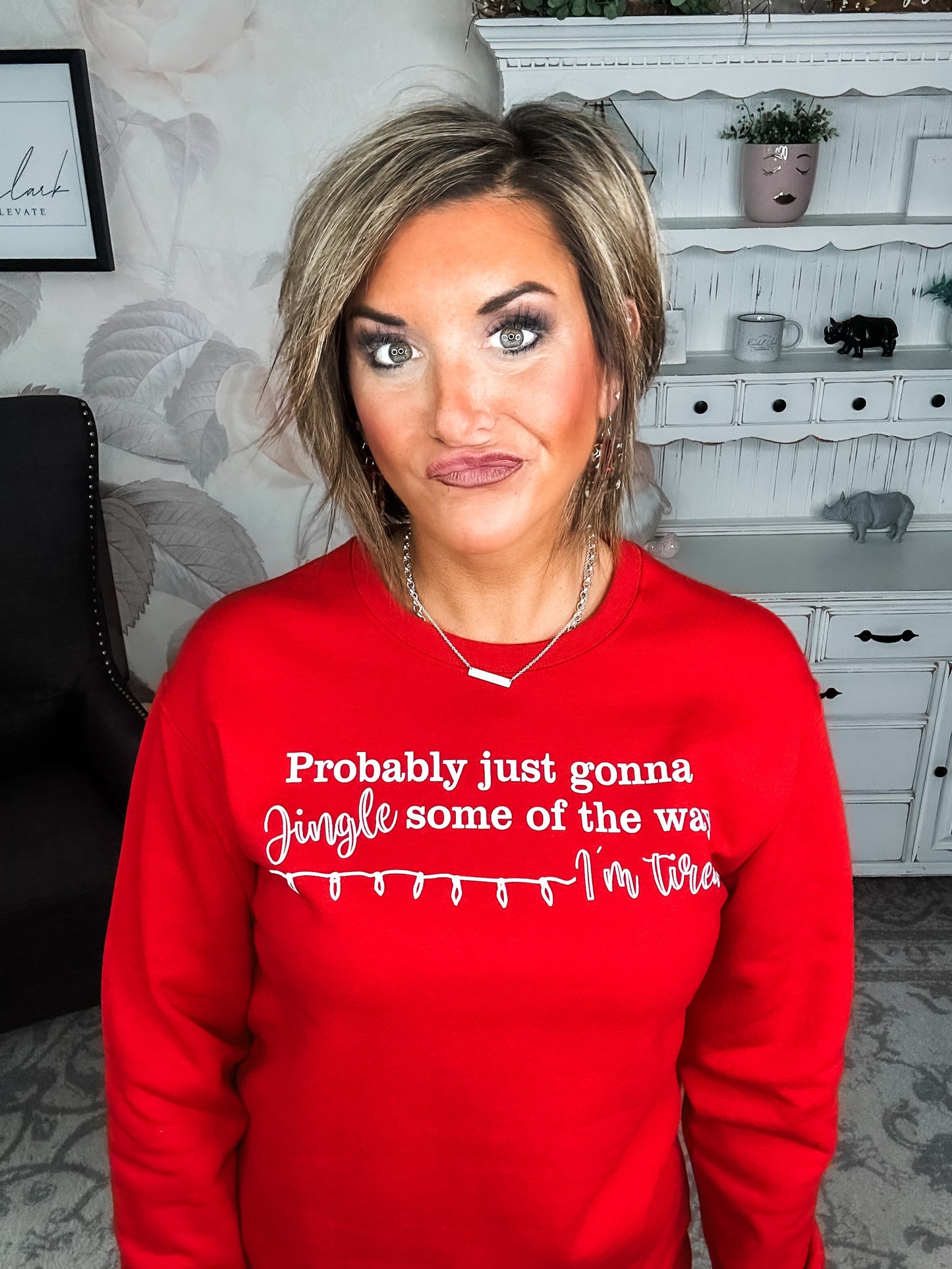 Jingle Some Of The Way Sweatshirt